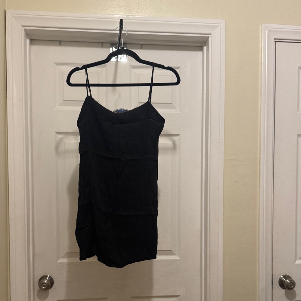 Zara Black Camisole Mini Dress